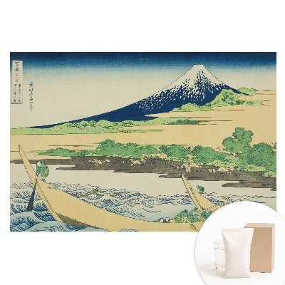 Fototapeta s potiskem na netkané textilii Atmosférické panorama s loděmi