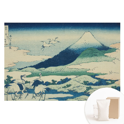 Fototapeta na netkané textilii Klasická japonská horská krajina.