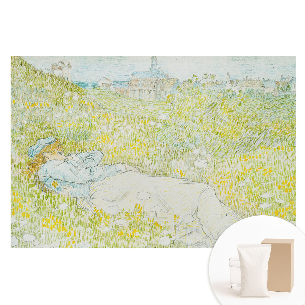 Fototapeta na netkané textilii Odpočinek na louce, mír a harmonie