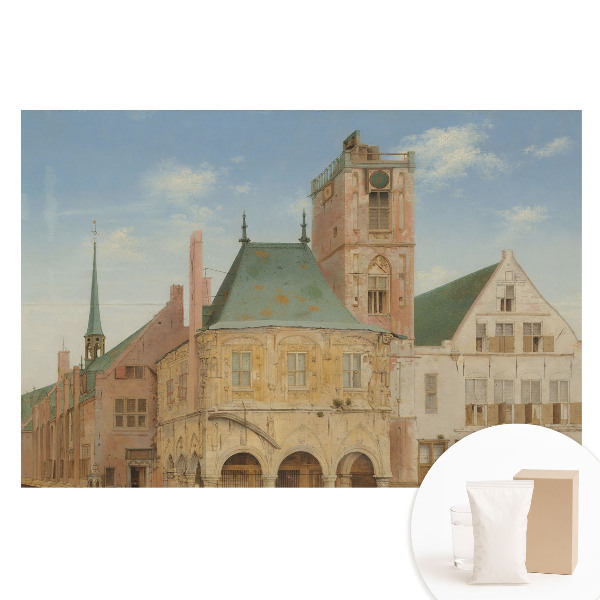 Fototapeta s potiskem na netkané textilii Historická architektura města