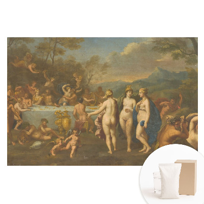 Fototapeta s potiskem na netkané textilii Postavy starověké mytologie hodují harmonii