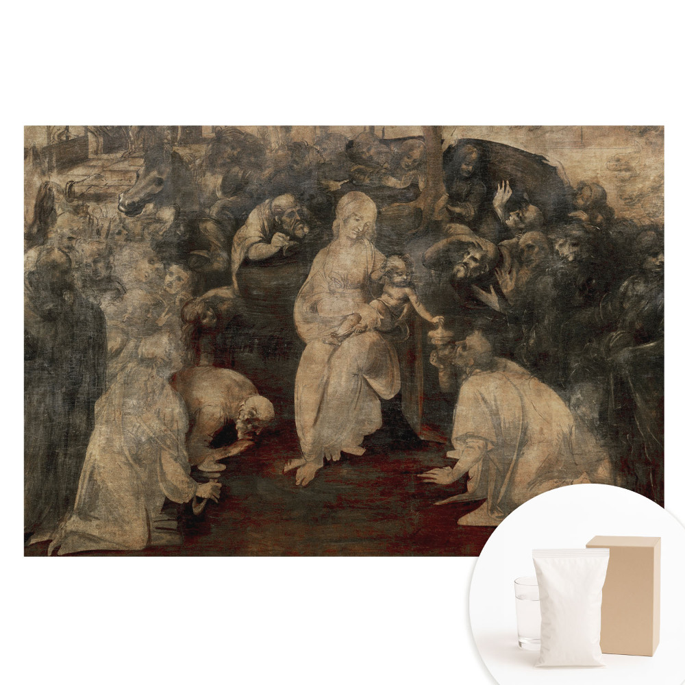 Netkaná fotografická tapeta Klasické postavy kolem Matky