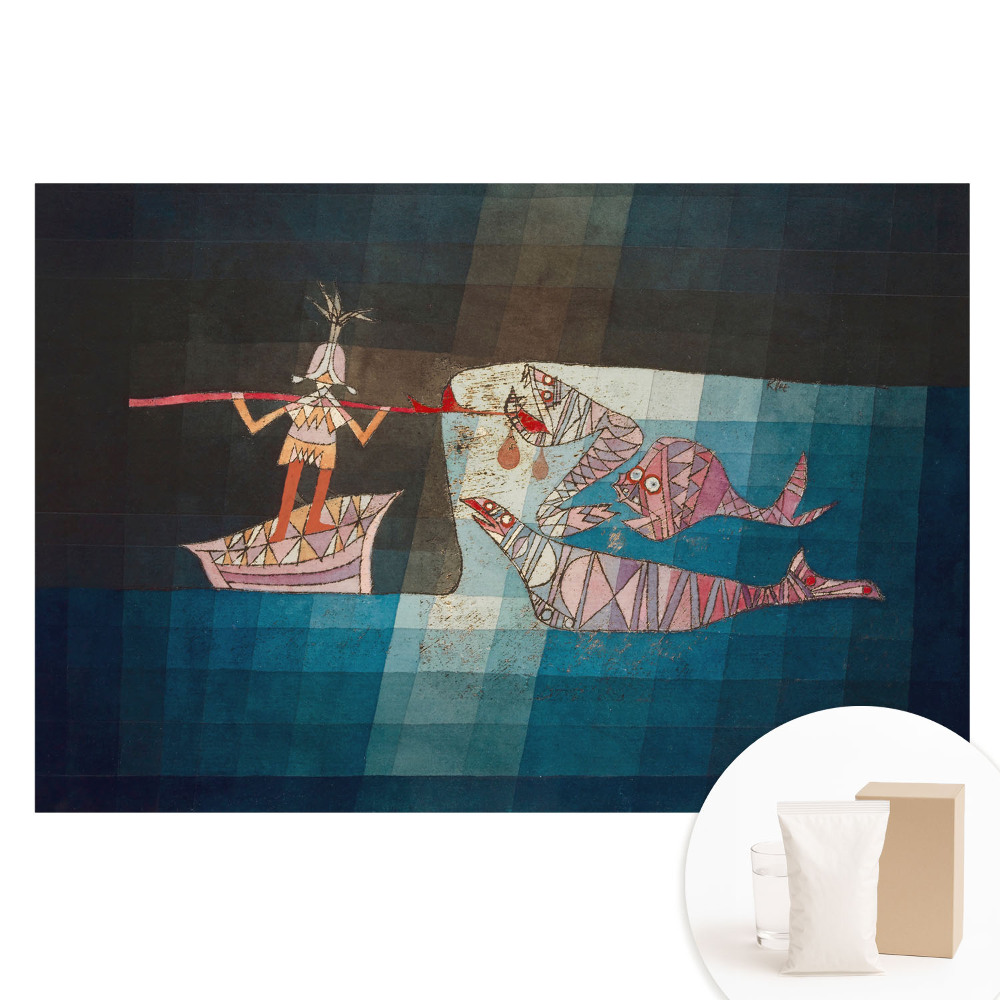 Netkaná tapeta s potiskem Abstraktní mořské motivy na lodi