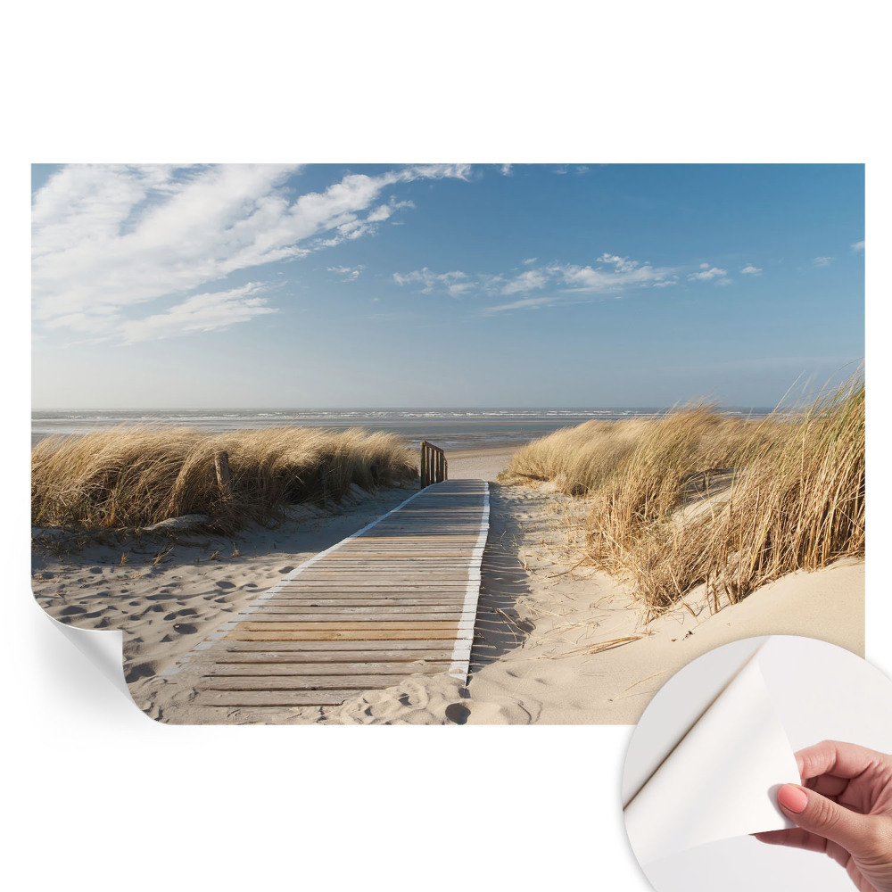 Samolepicí tapeta do obývacího pokoje Mořská cesta