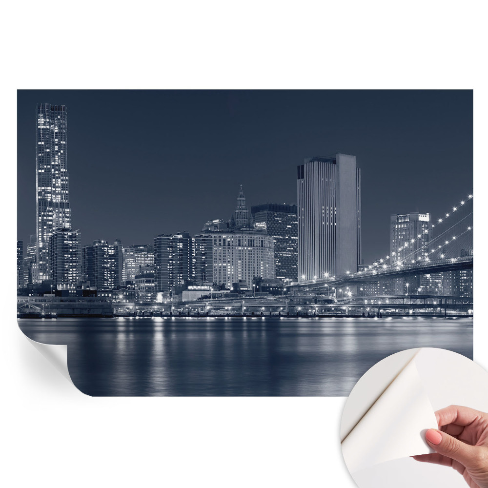 Samolepicí fototapeta Noční město