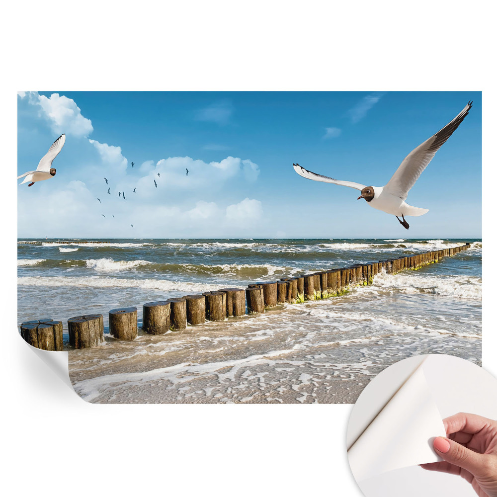 Moderní fototapeta do obývacího pokoje Přímořská krajina