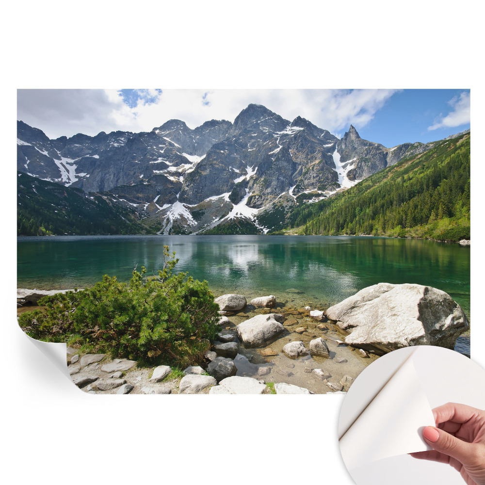 Samolepicí fototapeta Horské jezero