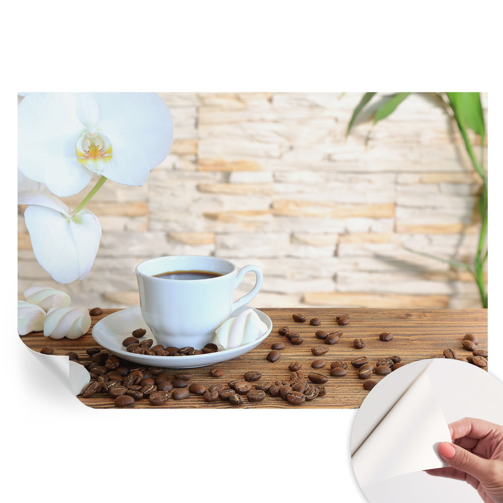 Moderní fototapeta do obývacího pokoje Květinová relaxace