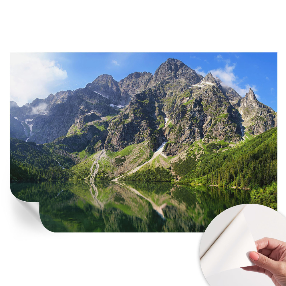 Moderní fototapeta do obývacího pokoje Malebné hory