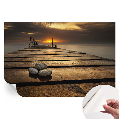 Samolepicí fototapeta Západ slunce