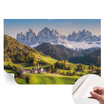 Samolepicí fototapeta Horská krajina