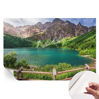 Samolepicí fotografická tapeta Horská krajina