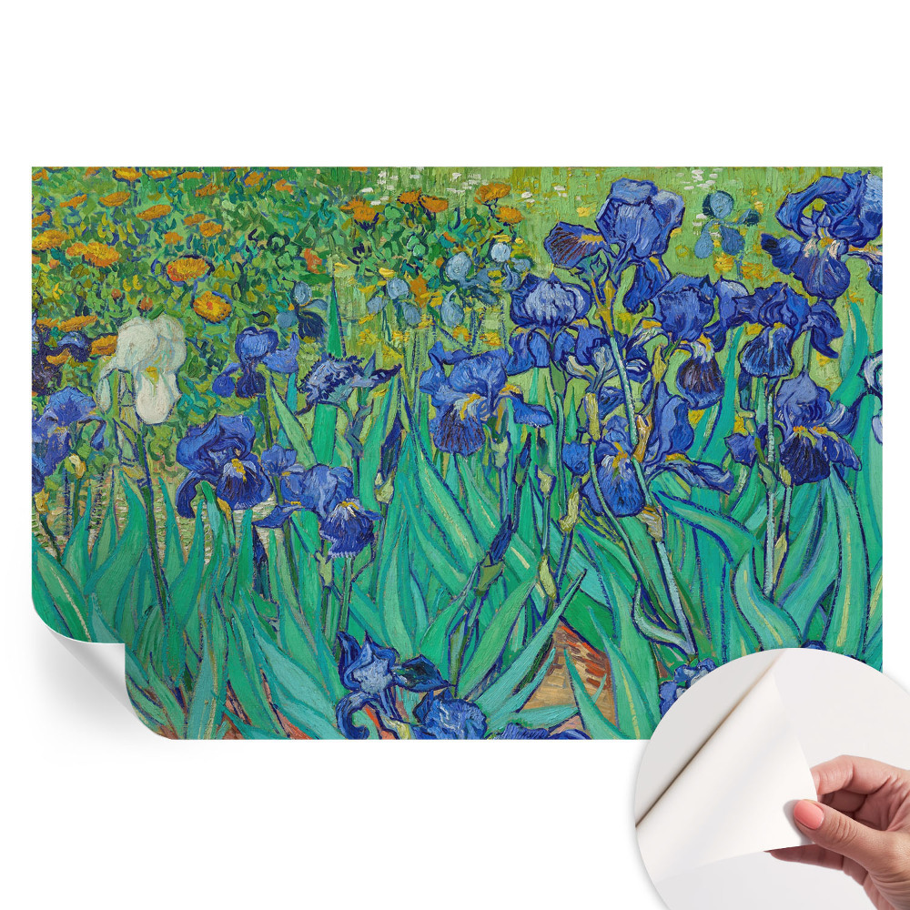 Samolepicí fototapeta Zahradní květiny