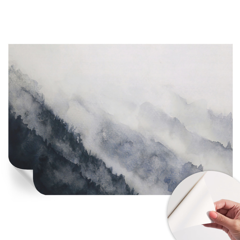 Samolepicí fotografická tapeta Horská mlha