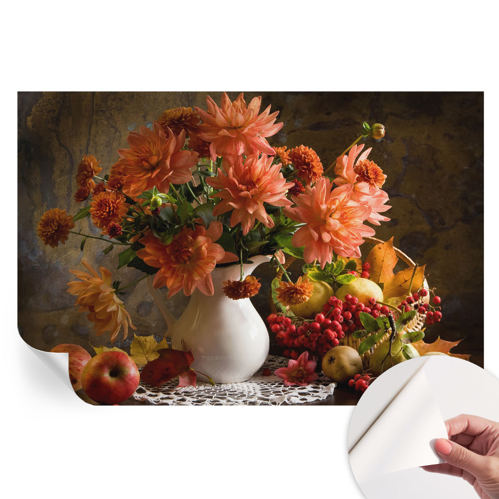 Samolepicí fotografická tapeta Podzimní kompozice