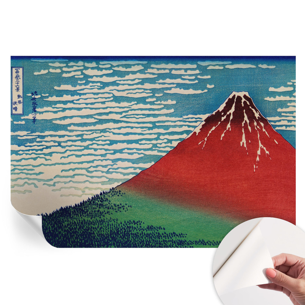 Samolepicí fotografická tapeta Červená hora