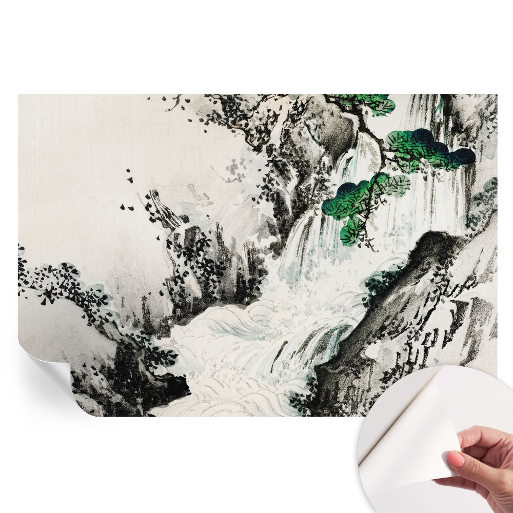 Samolepicí fototapeta do ložnice Přírodní vodopád