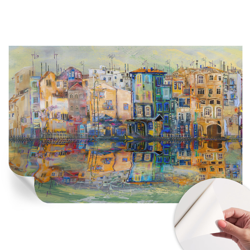 Samolepicí fotografická tapeta Magické město