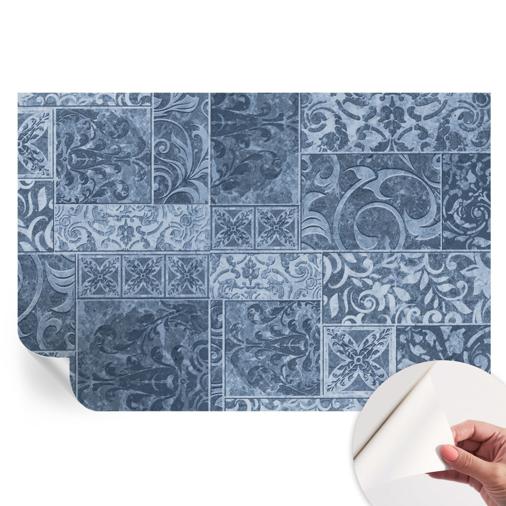 Samolepicí fototapeta do ložnice Rostlinné ozdoby