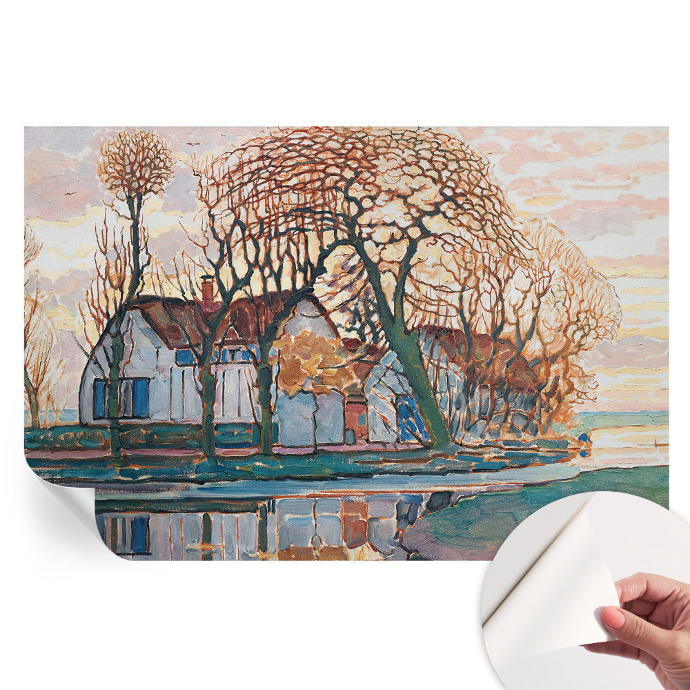 Samolepicí fototapeta do ložnice Idylická krajina