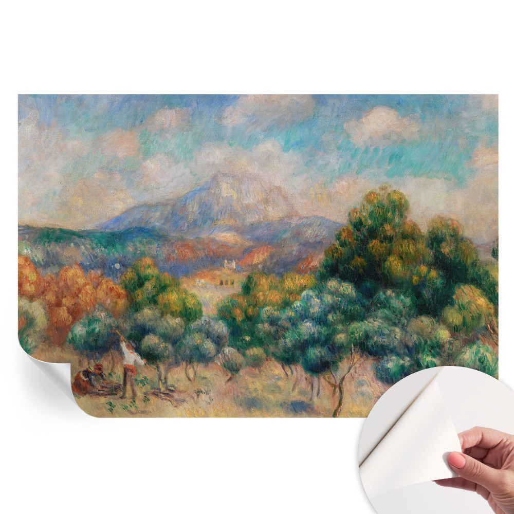 Samolepicí tapeta do obývacího pokoje Horská krajina