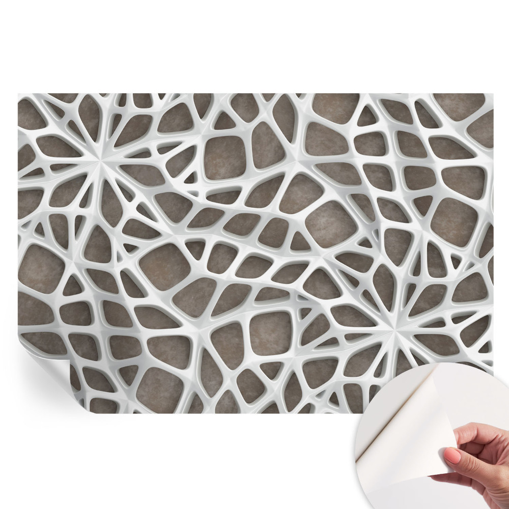 Samolepicí fotografická tapeta Geometrická síť