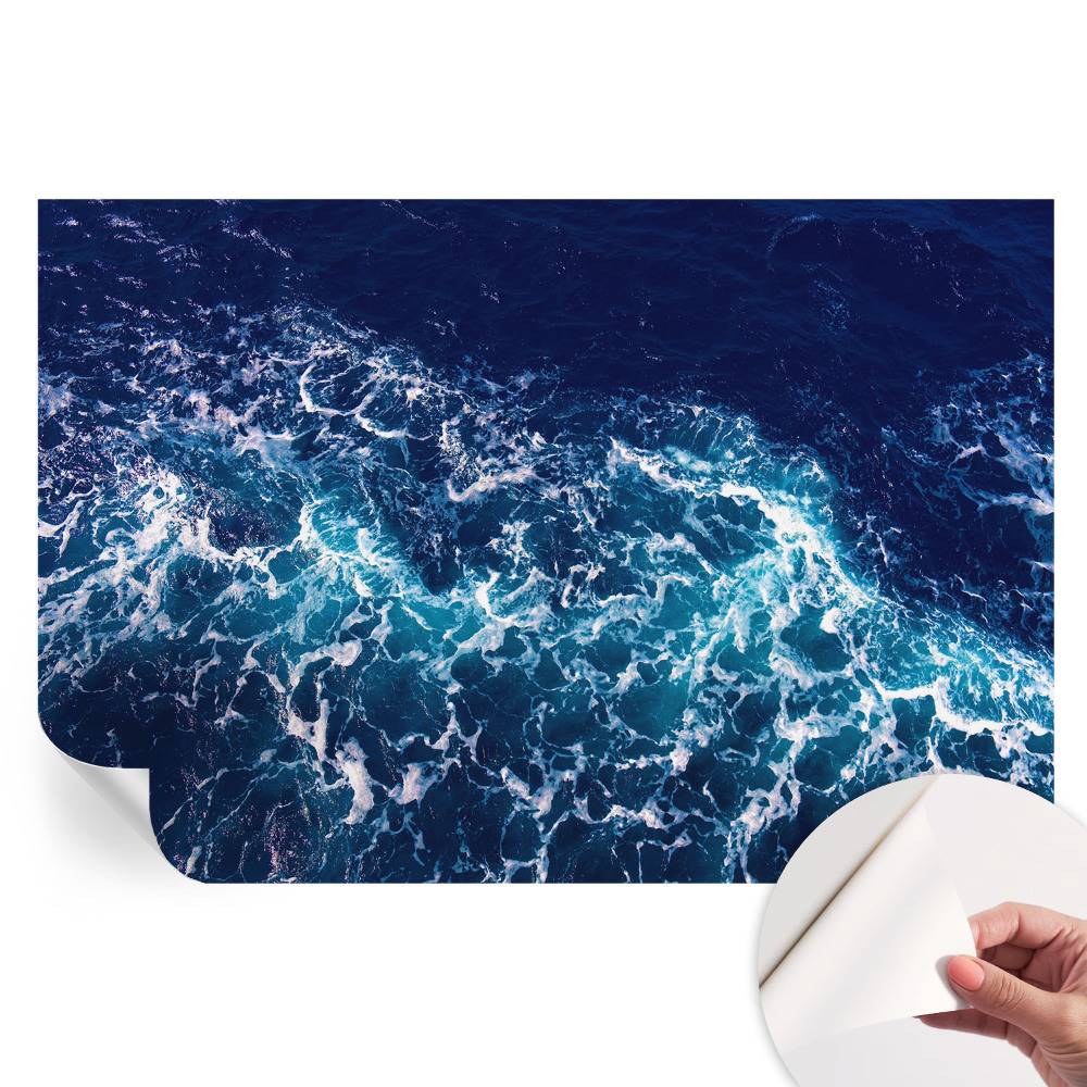 Moderní fototapeta do obývacího pokoje Mořské vlny