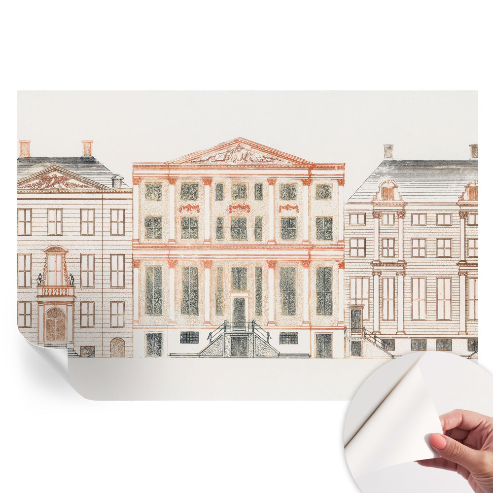 Samolepicí fototapeta Klasické budovy