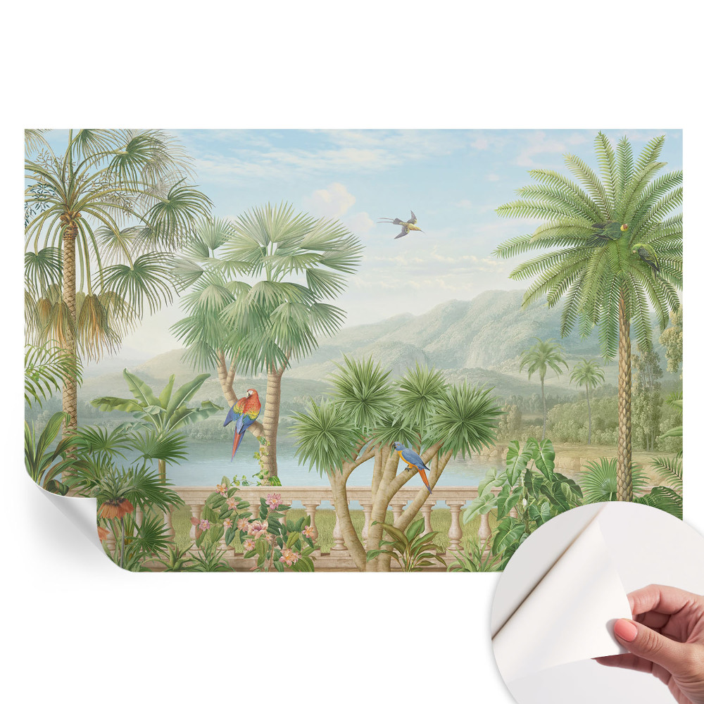 Moderní fototapeta do obývacího pokoje Exotická krajina