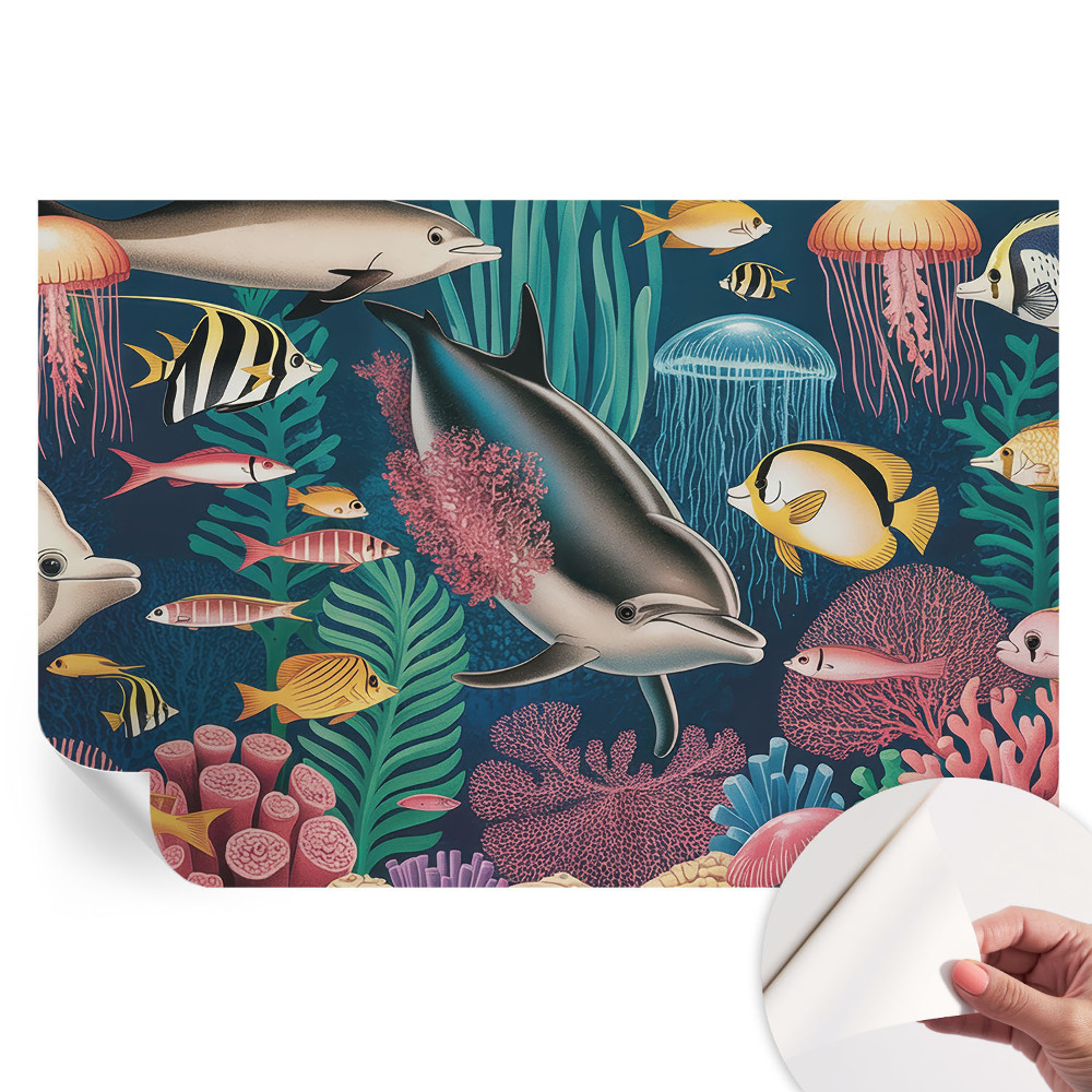 Samolepicí fototapeta Podvodní fauna