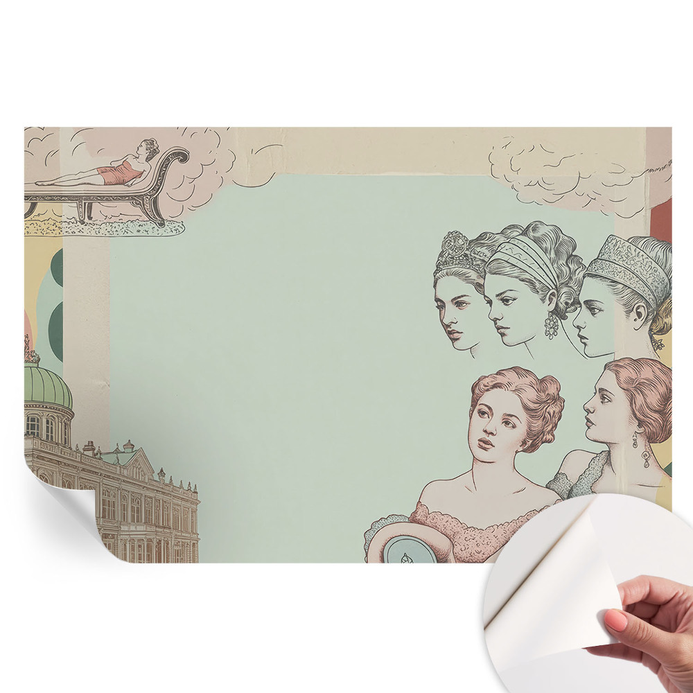 Samolepicí fotografická tapeta Klasická koláž