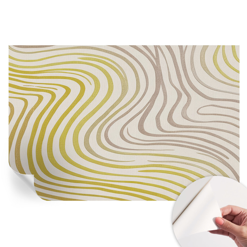 Moderní fototapeta do obývacího pokoje Tekutá elegance