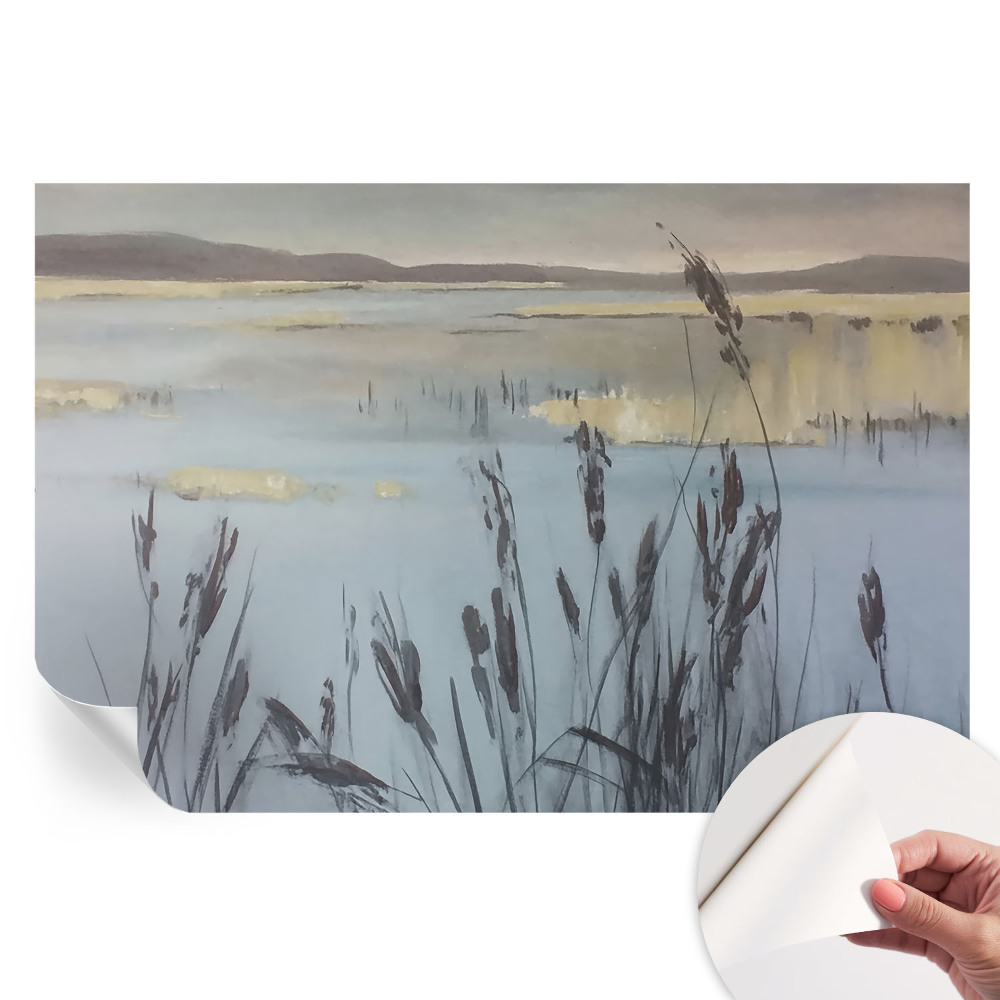 Samolepicí fotografická tapeta Klidné jezero