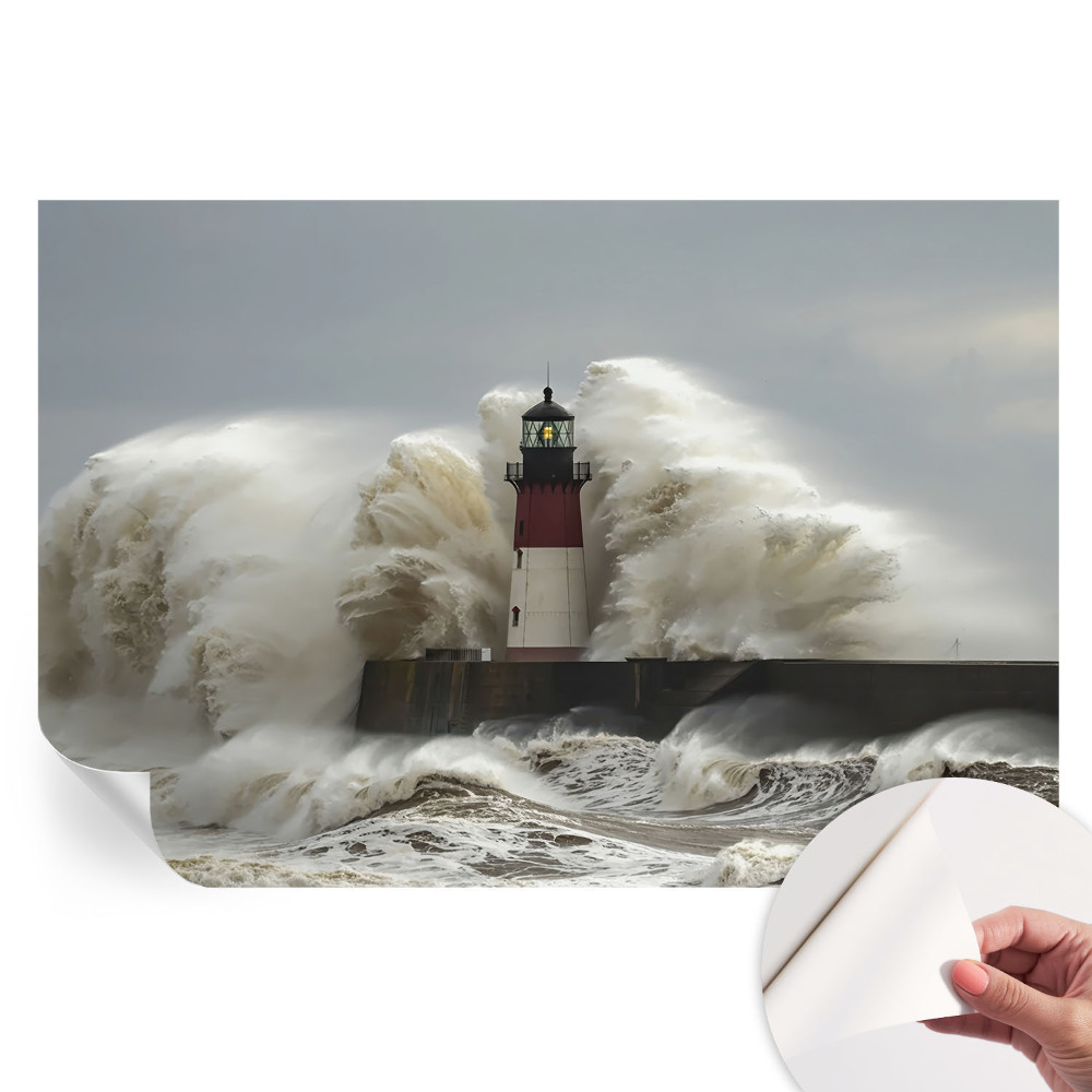 Samolepicí fototapeta Mořské vlny