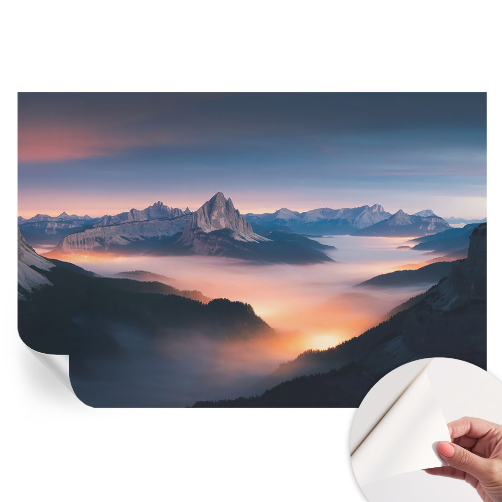 Samolepicí fotografická tapeta Vycházející slunce