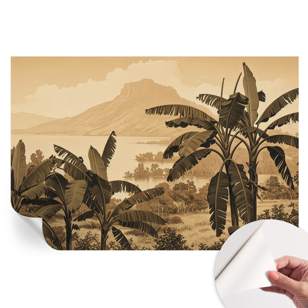 Samolepicí fototapeta Tropické panorama