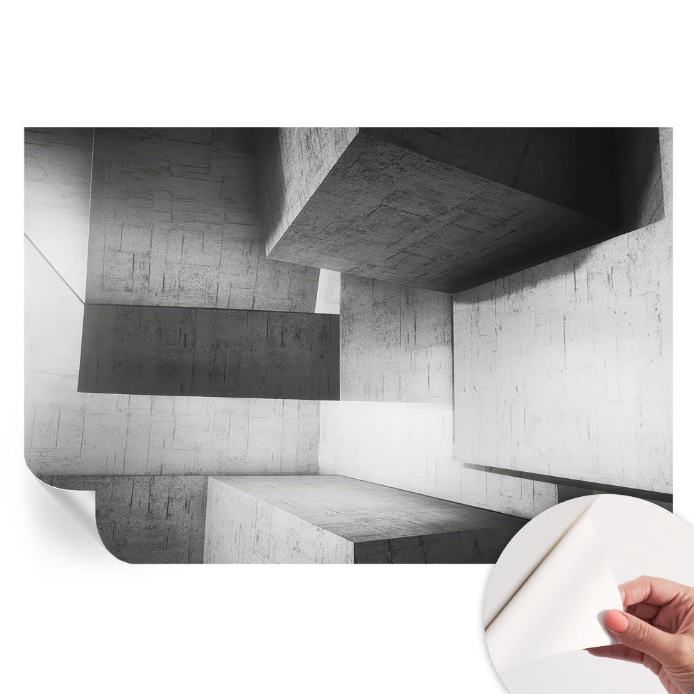 Samolepicí fotografická tapeta Geometrické sochy