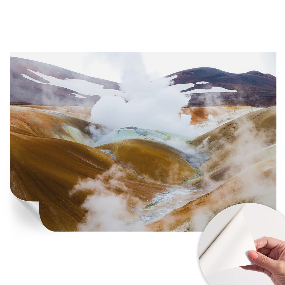 Samolepicí fototapeta Sopečné kopce