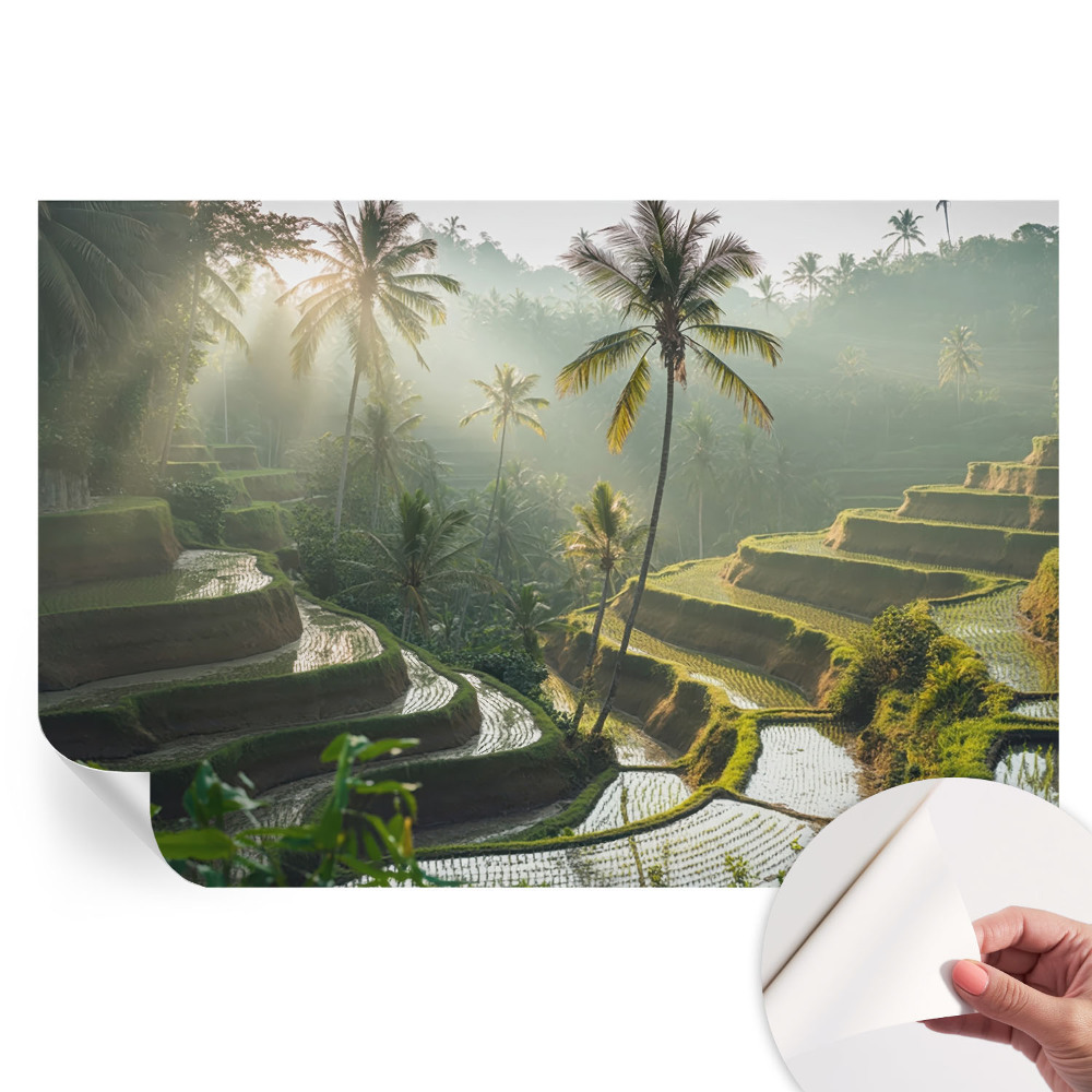 Samolepicí fototapeta do ložnice Rajské terasy