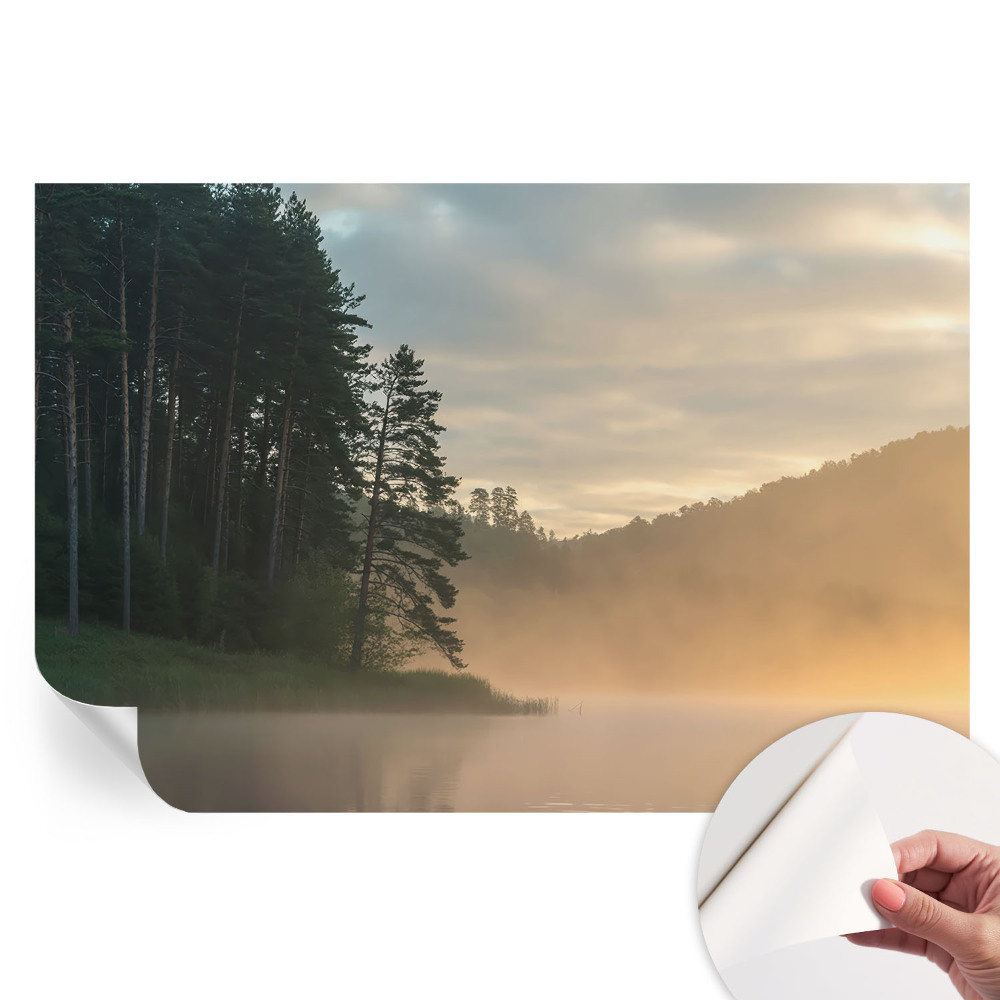 Samolepicí fotografická tapeta Mlžné ráno