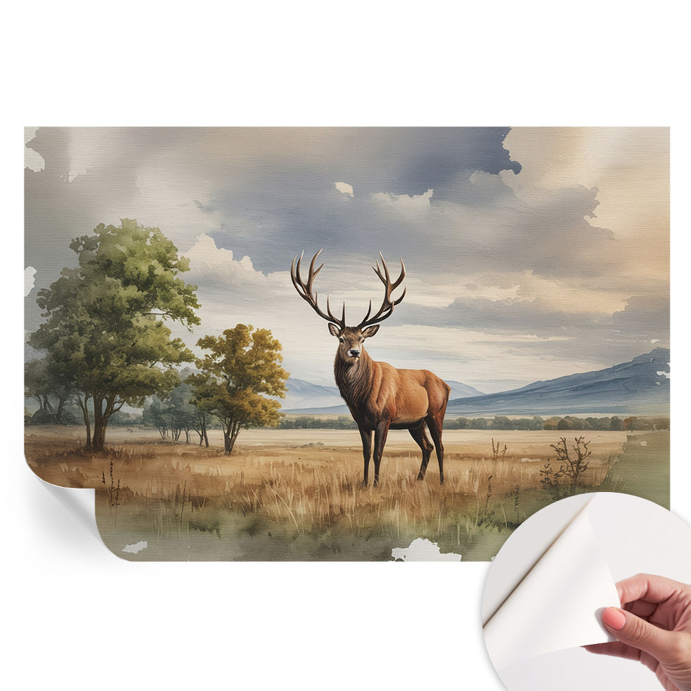 Samolepicí fototapeta Majestátní jelen