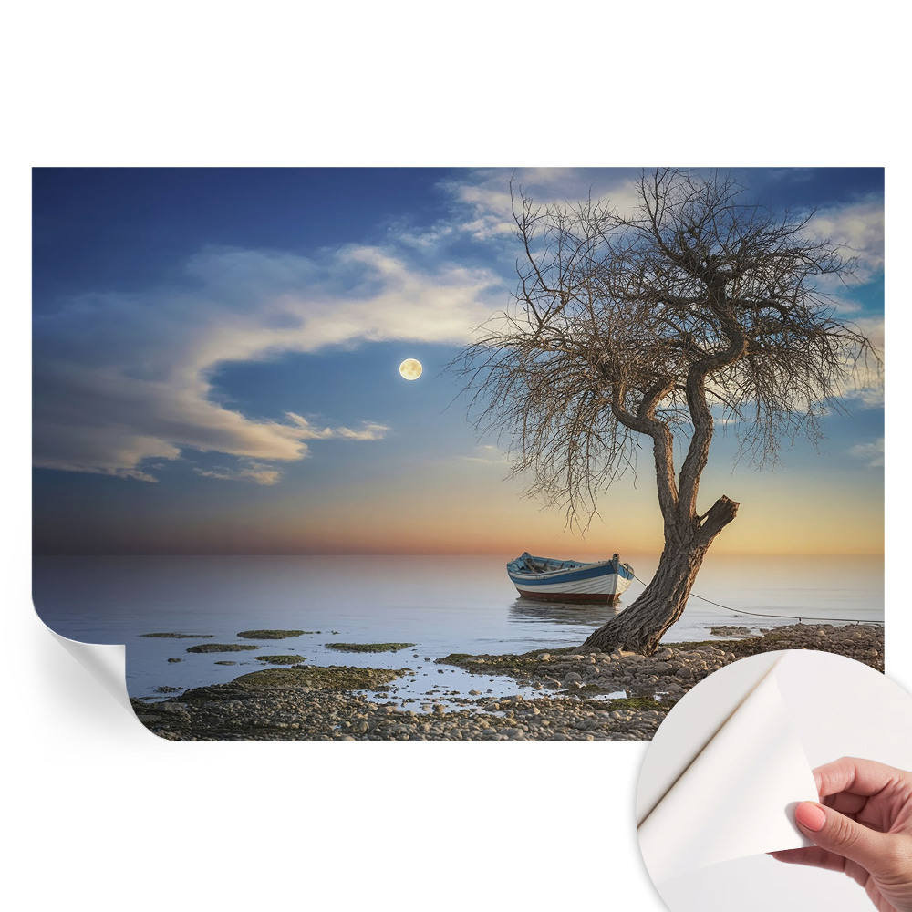 Samolepicí tapeta do obývacího pokoje Klidná krajina