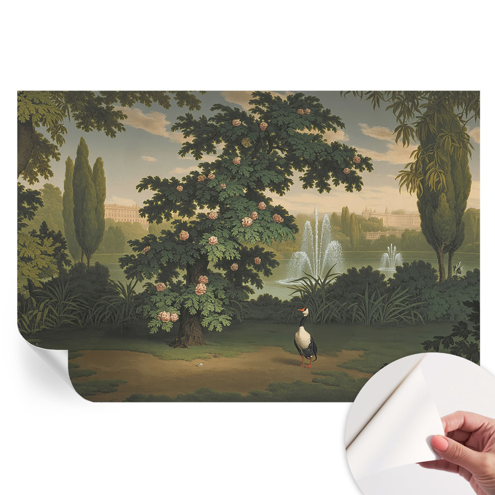 Samolepicí fotografická tapeta Přírodní zahrada