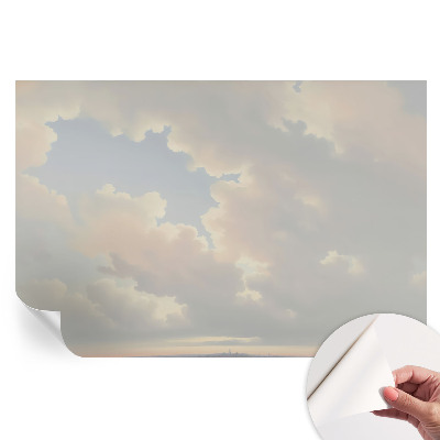 Samolepicí fototapeta Pastelová obloha
