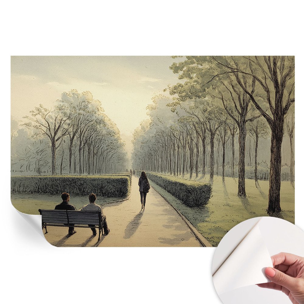 Samolepicí fototapeta Parkový klid