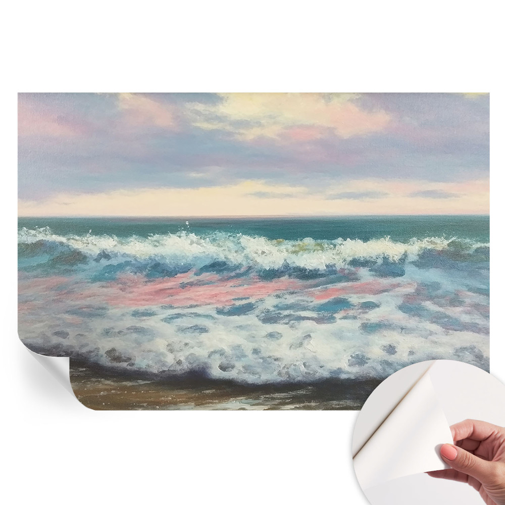 Samolepicí tapeta do obývacího pokoje Přímořská krajina