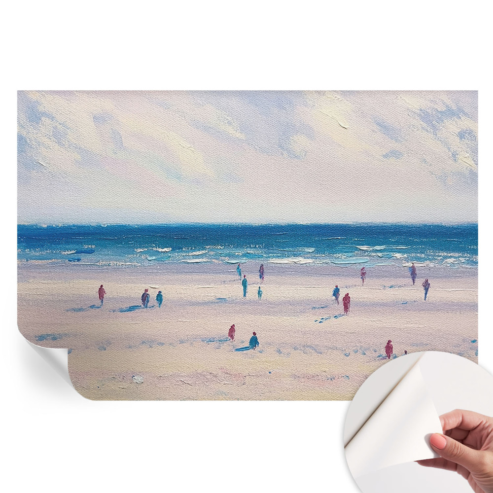 Samolepicí tapeta do obývacího pokoje Přímořská krajina