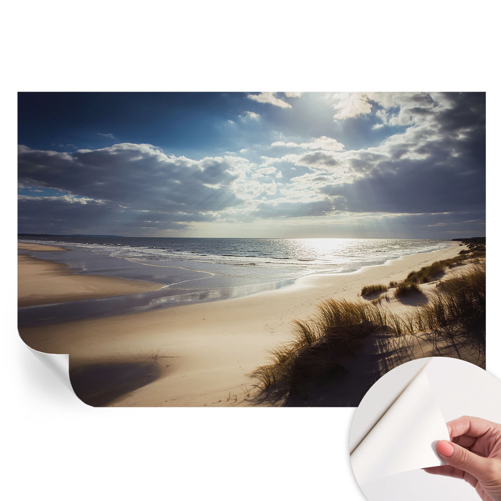 Moderní fototapeta do obývacího pokoje Zářivý břeh