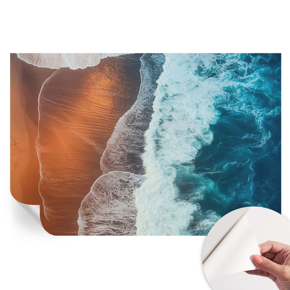 Samolepicí tapeta do obývacího pokoje Mořská symbióza