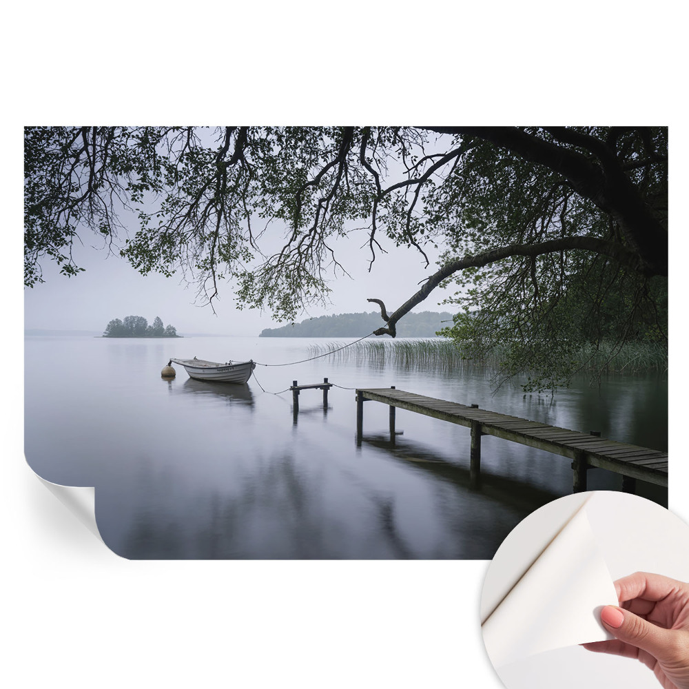 Samolepicí tapeta do obývacího pokoje Klidné jezero